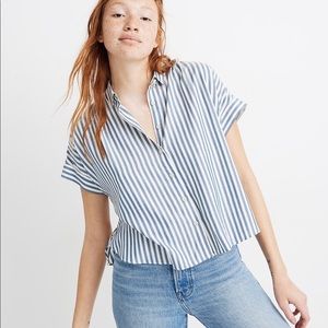 🆕 Madewell ‘Hilltop’ Shirt in Savin Stripe